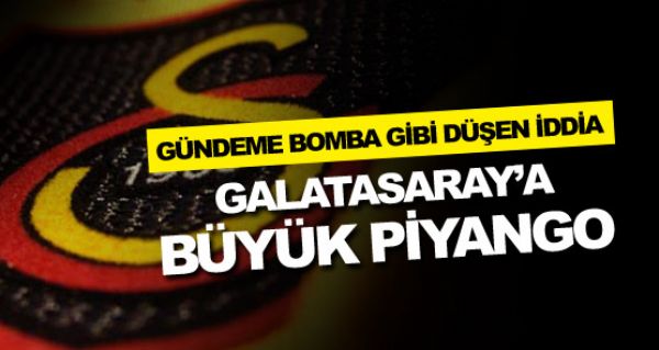 Galatasaray'a byk piyango vurabilir